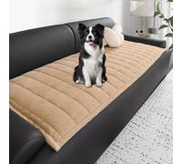 Copertine di divani spessi, mazzi morbidi di divani universali, copertura per cuscino del divano non slip, per animali domestici, bambini e cani (1 2 3 4 posti) Khaki 50*130cm