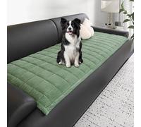 Copertine di divani spessi, mazzi morbidi di divani universali, copertura per cuscino del divano non slip, per animali domestici, bambini e cani (1 2 3 4 posti) Green 50*130cm