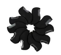 Copertine di ferro da golf,copriferri da golf per mazze da golf, 10 pezzi, copri mazze da golf con un design visibile, copricapo da golf in diversi colori per le a