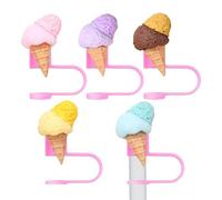 Copertine di paglia per bicchieri, Goblers Toppers di paglia | per coperchio in silicone alla polvere al - Tips Cup Coud per viaggiare,