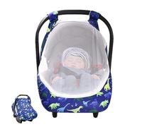 Copertine di sedili per passeggini - Copertine di sedili per passeggini per ragazzi e ragazze, coperte di trasporto sfuggenti con vetrina in maglia traspirante, coperture per passeggini