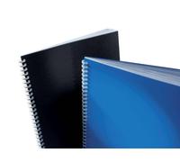 Copertine GBC Polyclearview per rilegatura - A4, 800 micron - Nero e opaco - Colore nero NEW