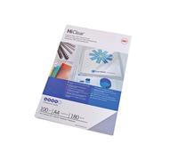 Copertine Hi-Clear - A3 - 180 micron - neutro trasparente - GBC - conf. 100 pezz