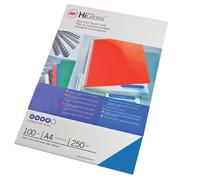 Copertine in Cartoncino per Rilegatura HiGloss GBC - A4 Lucida - CE020020 (Blu C