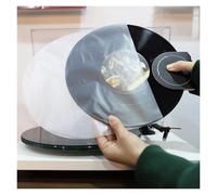 Copertine interne per dischi in vinile 25/50PCS Trasparente da 10 pollici Maniche Interne Anti-statica 3 Mil di Plastica for Dischi In Vinile Borse Protettive for 10'' Viny Record(Transparent 25PCS)
