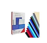 Copertine LeatherGrain - A4 - 250 gr - avorio goffrato - GBC - conf. 100 pezzi