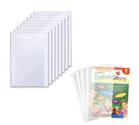 Copertine per quaderni B5 trasparenti,Copertine per quaderno in plastica B5,Copertine Per Quaderno,Copertine Libri Scolastici,Copertina Del Libro Trasparente,Copertine Trasparenti Per Quaderni,10 PCS