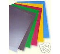 COPERTINE PER RILEGARE PVC CF. 100 18/100 VERDE TRASP