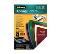 Copertine per rilegatrici Fellowes - 159443 Copertine per rilegatura A4 di colore bianco in confezione da 100 Pz.