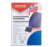 Copertine per rilegatura, in cartone, formato A4, 250 g/m², 100 pezzi, colore: blu scuro lucido, per presentazione/tipo, per rilegatura, cartone/materiale-cartone/colore-blu scuro/formato A4