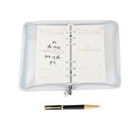 Copertine per rilegatura - Protezione per cerniera trasparente in PVC da 10x7 pollici a 6 anelli | Copertine per report, trasparenti, copertina per diario, copertina raccoglitore | Scuola Affari