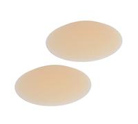 Copertine senza capezzoli, stampaggio in un unico pezzo Rotondi adesivi riutilizzabili Pasties invisibili per reggiseni sportivi T-shirt Schienali aperti per tutti i tipi di(lattea, S=7CM (nudo))