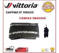 Copertoncino 700X23 VITTORIA ZAFFIRO IV Bici Corsa Strada Pieghevole + Camera