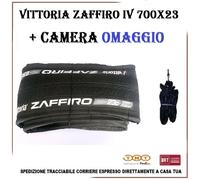 Copertoncino 700X23 VITTORIA ZAFFIRO IV Bici Corsa Strada Pieghevole + Camera