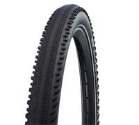 Schwalbe Performance Line, RaceGuard, E-50 - Copertone con cavo HS 499 - Camera d'aria - 28 pollici Hurricane (42-622) nero nero