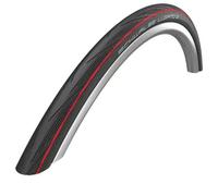 Schwalbe Lugano Ii Kevlarguard 700c X 25 Road Tyre Nero 700C x 25 Black / Red