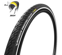 Michelin Protek Cross Max Reflective Flank 700c X 40 Rigid Urban Tyre Nero 700C x 40