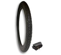 COPERTONE 2 1/4-17 COMPATIBILE CON PIAGGIO CIAO VINTAGE RUOTA PNEUMATICO GOMMA + CAMERA D'ARIA TR4 MOTO