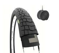 Copertone 20 X 1.95 (50-406) + Camera Pneumatico Nero in Gomma X Bike BMX Free Style Bicicletta Bimbo