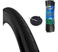 COPERTONE 700x25C +CAMERA DEESTONE BICI RACE GRAVEL STRADA PNEUMATICO PIEGHEVOLE