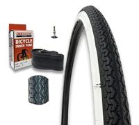 COPERTONE BIANCO NERO 26 1 3 8 BICI E CAMERA D'ARIA 26 1 3 8 DEESTONE 37 590