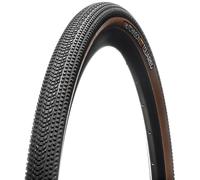 Hutchinson Touareg Hardskin Tubeless 700c X 45 Gravel Tyre Marrone 700C x 45 Black / Tan