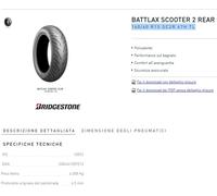 copertone Bridgestone 160/60 R15 SC2R 67H TL nero