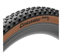 Pirelli cinturato gravel s classic 700mm tubeless ready soft speedgrip beige sidewalls