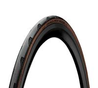 Continental grand prix 5000 700c pneumatico da strada tubetype flessibile blackchili vectran breaker lazergrip act brown