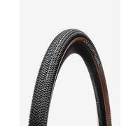 Hutchinson touareg 650 mm tubeless ready soft gravel tyre reinforced bi gum beige sidewalls tan