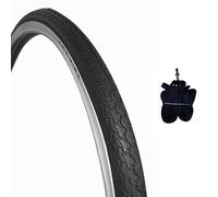 COPERTONE KENDA 26 X 1 3/8 + CAMERA PNEUMATICO GOMMA BICICLETTA STRADALE ADULTO