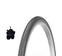 COPERTONE Kenda 26 X 1 3/8 (37-590) + Camera Pneumatico Stradale Nero in Gomma K199 X Bici Olandese Fixed