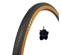 COPERTONE KENDA 26 X 1 3/8 + CAMERA PNEUMATICO STRADALE NEROPARA OLANDA FIXED