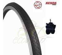 COPERTONE KENDA 26 X 1 3/8 + CAMERA PNEUMATICO GOMMA BICICLETTA STRADALE ADULTO