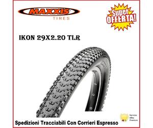 Copertone Mtb 29 Maxxis Ikon Exo 29x2.20 Tubeless Ready Penumatico Pieghevole