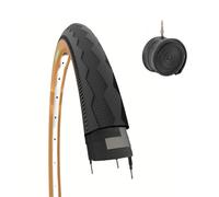 COPERTONE BICI CORSA 700 X 28 C + CAMERA PNEUMATICO NERO PARA BICI SCATTO FISSO TREKKING 28 X 1 5/8 X 1 1/8