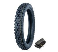 COPERTONE PNEUMATICO 4.10-18 59P POSTERIORE + CAMERA D’ARIA CON VALVOLA TR4 MOTO CROSS ENDURO GOMMA UNION RINFORZATO TASSELLATO TACCHETTATO