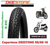 Copertone-Pneumatico Anter. DEESTONE 90/80-16 D-815 x PIAGGIO Liberty RST 50-4T