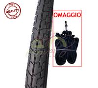 COPERTONE NERO PNEUMATICO BICICLETTA BICI CITY BIKE SLICK 26 X 1.75 (44-559)