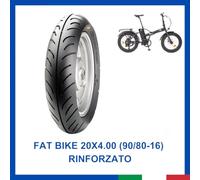 Copertone pneumatico gomma Tire per FAT BIKE elettrica 20x4.00 antiforatura CST