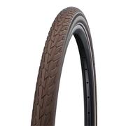 Copertoncino rigido Schwalbe Road Cruiser 26x1.75 GreenCompound K-Guard TwinSkin riflettente marrone