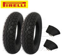 COPERTONI-PNEUMATICI PIRELLI SC 30 3.50-10 PIAGGIO VESPA PX 125 150 200