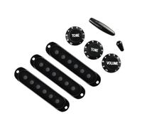 Copertura a bobina singola per chitarra elettrica pickup con interruttore del volume supporto per chitarra in pizzo facile da usare singola bobina di copertura del volume interruttore