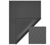 Copertura a bolle d'aria isotermica per piscina rettangolare 5x8m nero 120µ
