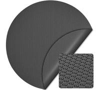Copertura a bolle d'aria isotermica per piscina rotonda Ø 3,6m nero 120µ