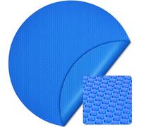 Copertura a bolle d'aria isotermica per piscina rotonda Ø 5m blu 120µ