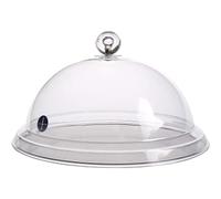 Copertura a cupola da 31,5 cm/12,4 pollici per pistola affumicatrice, coperchio a cloche per affumicatore per affumicatura di alimenti, per cocktail, bevande, sottovuoto, bistecca, barbecue, salmone