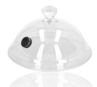Copertura a cupola per cloche per affumicatura, coperchi a cupola per alimenti, cloche per piatti spruzzatore per affumicatore di alimenti ciotole, coperchio per infusore per