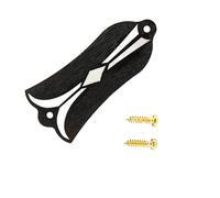 Copertura a forma di campana per chitarra con viti 2 fori custodia protettiva decorativa strumenti musicali accessori a forma di campana, asta per traversa, piastra di copertura con viti