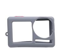 Copertura a Manica Protettiva in Silicone per Action 5 Pro Anti Drop Camera Protector Accessori per Telecamera con Cinghia da Polso Anti Lost Forte (GRAY)